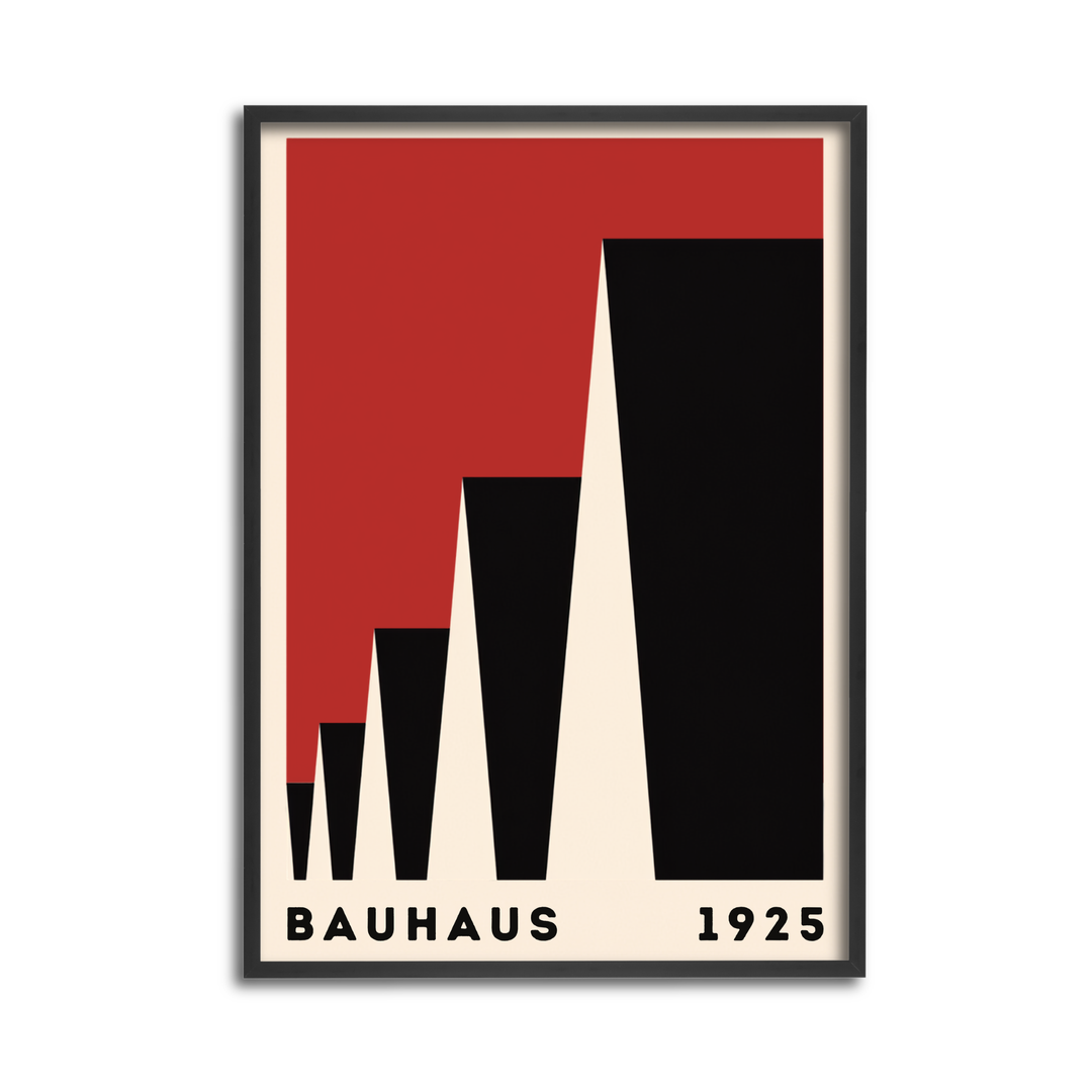 Bauhaus row of houses