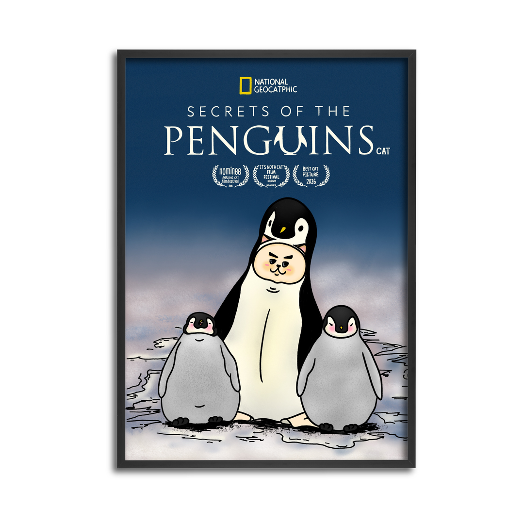 Secrets of the penguins cat