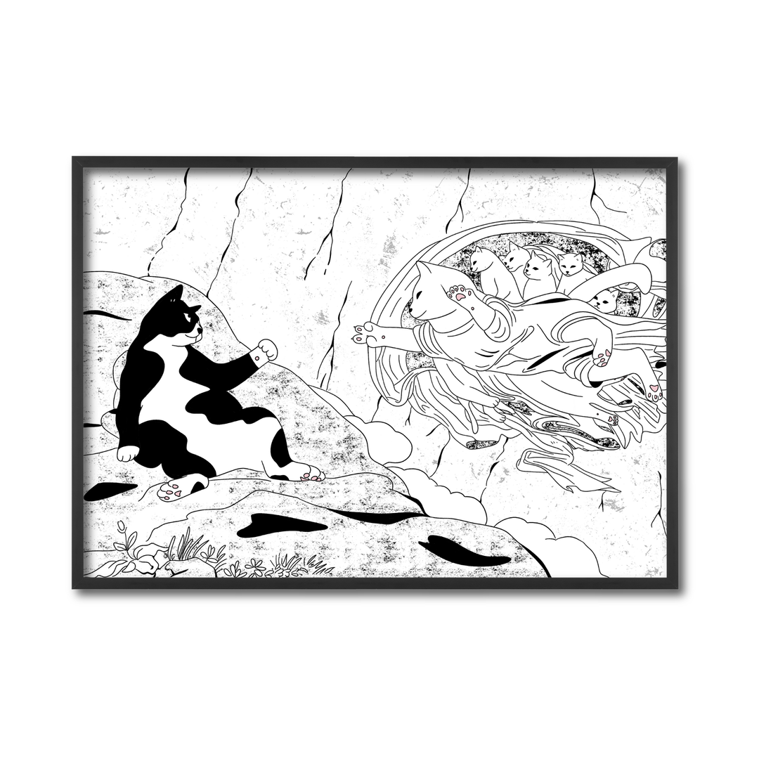Creation of Cat-dam (Rock paper scissors)