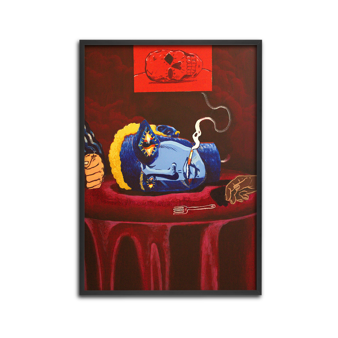 Head on Table
