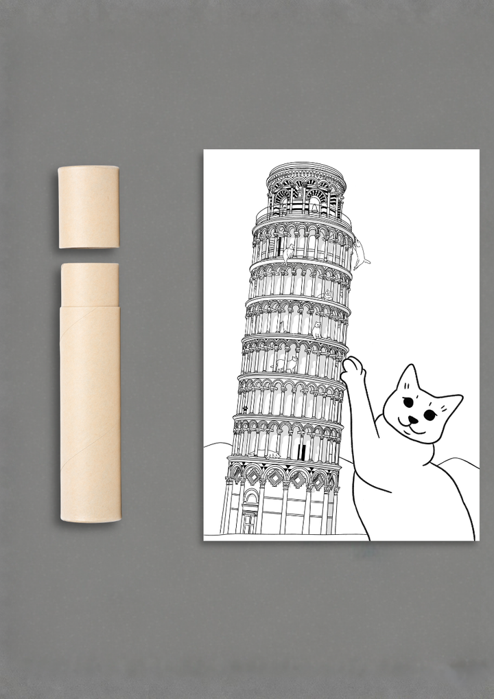 Leaning tower of Pisa